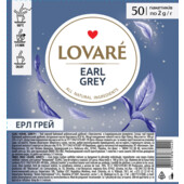 Чай черный LOVARE Earl Grey 50 пакетиков (lv.75442)