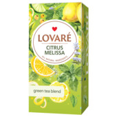 Чай зелений LOVARE Citrus Melissa 24 пакетики (lv.76845)