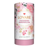 Чай зеленый рассыпной LOVARE Strawberry Marshmallow 80г (lv.78252)