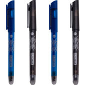Набор из 4-х гелевых ручек Erase Slim Пиши-стирай 0.5 мм (2 черных и 2 синих) (BM.8300.Z1)