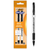 Набор гелевых ручек Bic Gel-ocity Stic, 2 шт, 0.5 мм, черная (bc989708)