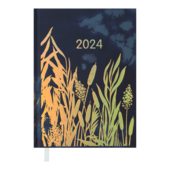 Щоденник датований 2024 Buromax ONLY А5 синій 336 с (BM.2183-02)