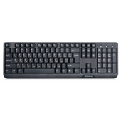 Клавіатура REAL-EL Standard 500 Ukr Black (EL123100010)