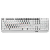 Клавіатура REAL-EL Standard 500 Ukr White (EL123100011)