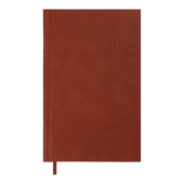 Еженедельник датированный 2024 Buromax Orion A5 светло-коричневый 136 с (BM.2711-18)