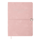 Ежедневник датированный 2024 Buromax VELOUR А5 розовый 336 с (BM.2134-10)