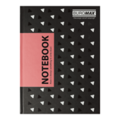 Записная книжка Buromax INSOLITO А5 в клетку 96 листов твердая картонная обложка (BM.24511102-10)
