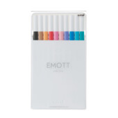 Набор лайнеров Uni EMOTT 0.4мм Soft Pastel Color 10 цветов (PEM-SY/10C.02SPC)