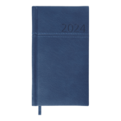 Щотижневик датований 2024 Buromax ORION 85х153 синій 128 с (BM.2895-02)