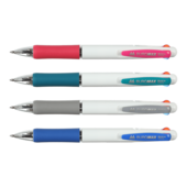 Ручка шариковая 3в1 Buromax (синий, черный, красный) (BM.8216)