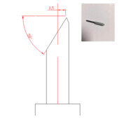 Режущий нож SkyCut Reflective blade C/V/D (000015393)