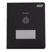 Зошит предметний з фізики Zibi Black у клітинку 48 аркушів (ZB.1700-05)