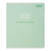 Тетрадь предметная по английскому языку Zibi Pastel в клетку 48 листов (ZB.1701-17)