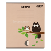 Тетрадь предметная по истории Zibi Crazy Cat в клетку 48 листов (ZB.1703-18)