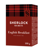 Чай чорний 100 г Sherlock Secrets English Breakfast (shs.00902)