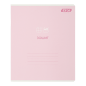 Зошит учнівський загальний Zibi Pastel у клітинку 48 аркушів (ZB.1701-10)