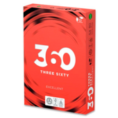 Бумага офисная 360 Excellent А4 80 г/м2 класс А 500 листов (1.196)