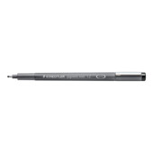 Лінер чорний STAEDTLER Pigment Liner 1.2 мм для письма та креслення (ST.308 12-9 04)