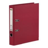 Папка-регистратор BUROMAX Ideal А4 50/55 мм, двусторонняя, бордовая (BM.3020-13с)