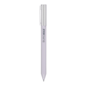 Ручка гелевая автоматическая Buromax Prestige Silver 0.5 мм, синие чернила, зефирная (BM.83102-43)