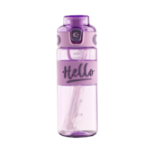 Бутылка для воды 500 мл, фиолетовая, Zibi Hello (ZB.3030-07)