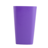 Стакан пластиковый для письменных принадлежностей (творчества) Arnika квадратный 8х8х11,7 см Фиолетовый (81667)