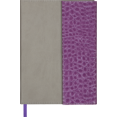 Щоденник недатований Buromax Primo, А5, 288 стор., Фіолетовий + сірий (BM.2032-07)