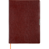 Ежедневник недатированный Buromax Salerno, А5, 288 стр., коричневый (BM.2099-25)