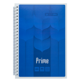 Зошит Buromax Prime 96 аркушів А5 в клітинку Синій (BM.24551101-02)