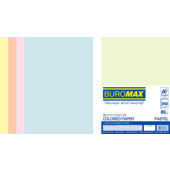 Набір кольорового паперу Buromax PASTEL, 5 кол., 250 арк., А4, 80 г/м² (BM.27212250-99)