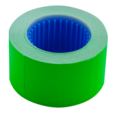 Ценник Buromax 26*16мм (375шт, 6м), прямоугольный, внешняя намотка, зеленый (BM.282103-04)