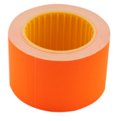 Ценник 35*25мм (240шт, 6м), прямоугольный, внешняя намотка, оранжевый (BM.282105-11)