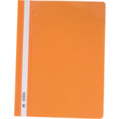 Скоросшиватель пластиковый Buromax, А4, PP, оранжевый (BM.3311-11)