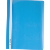 Швидкозшивач пластиковий Buromax, А4, PP, блакитний (BM.3311-14)
