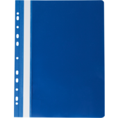Скоросшиватель пластиковый Buromax Professionall, А4, 11 отв, темно-синий (BM.3331-03)