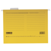 Файлы подвесные Buromax, А4, картон, желтый (BM.3350-08)