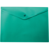 Папка-конверт на кнопке Buromax, A4, зеленый (BM.3925-04)