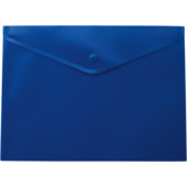 Папка-конверт на кнопке Buromax, A5, синий (BM.3935-02)