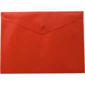 Папка-конверт на кнопке Buromax, A5, красный (BM.3935-05)