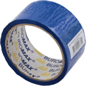 Скотч пакувальний Buromax, 48 мм, 35 м, 45 мкм, синій (BM.7007-02)