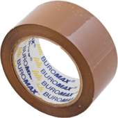 Скотч пакувальний Buromax, 48 мм, 90 м, 45 мкм, коричневий (BM.7025-01)
