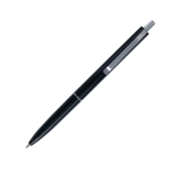 Ручка шариковая автоматическая Buromax COLOR, LOGO2U, 1 мм, черн.корпус, синие чернила (BM.8239-01)
