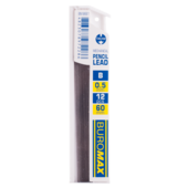 Стрижні Buromax для механічних олівців 0.5 мм B 12 шт. (BM.8661)