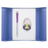 Набор подарочный Langres Fairy Tale (ручка шариковая и крючок для сумки) Фиолетовый (LS.122027-07)