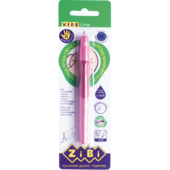 Ручка шариковая ZiBi для правши с резиновым грипом, синий, блистер (1шт.), KIDS Line (ZB.2000-01-1)