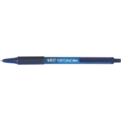 Ручка шариковая автоматическая BiC Soft Clic Grip с грипом Синяя (bc8373982)