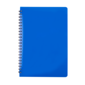 Тетрадь для записей Buromax Gloss А5 80 л. в клетку с пластиковой обложкой Синий (BM.24552151-02)