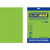 Папір кольоровий Buromax INTENSIVE, EUROMAX, зелений, 20 арк., А4, 80 г/м² (BM.2721320E-04)