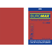 Бумага цветная Buromax Euromax А4, 80г/м2, INTENSIVE, красный, 20л. (BM.2721320E-05)