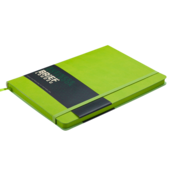 Деловой блокнот Buromax Brief А5 в клетку с обложкой из искусственной кожи 96 л. L2U Темно-зеленый (BM.295104-16)